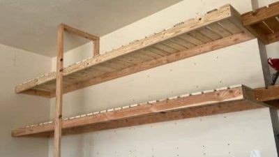 After - Garage Shelves